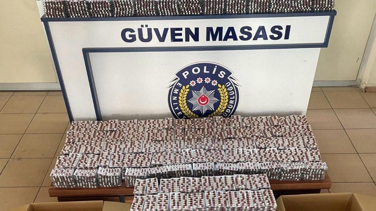 34 Bin 176 Sentetik Hap Ele Geçirildi