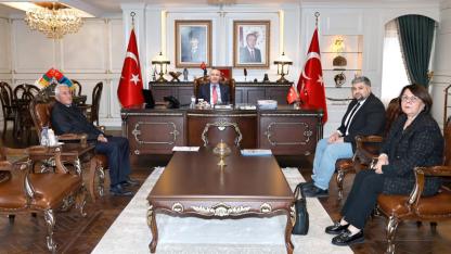 5 Ocak Platformu Temsilcilerinden Vali Köşger’e Ziyaret