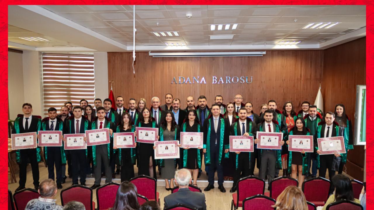 Adana Barosu 5 Bin Üyeye Ulaştı