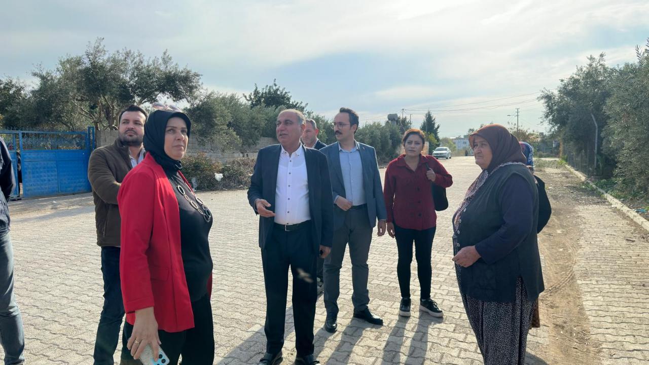 Başkan Altıok Hizmetleri Yerinde İnceledi