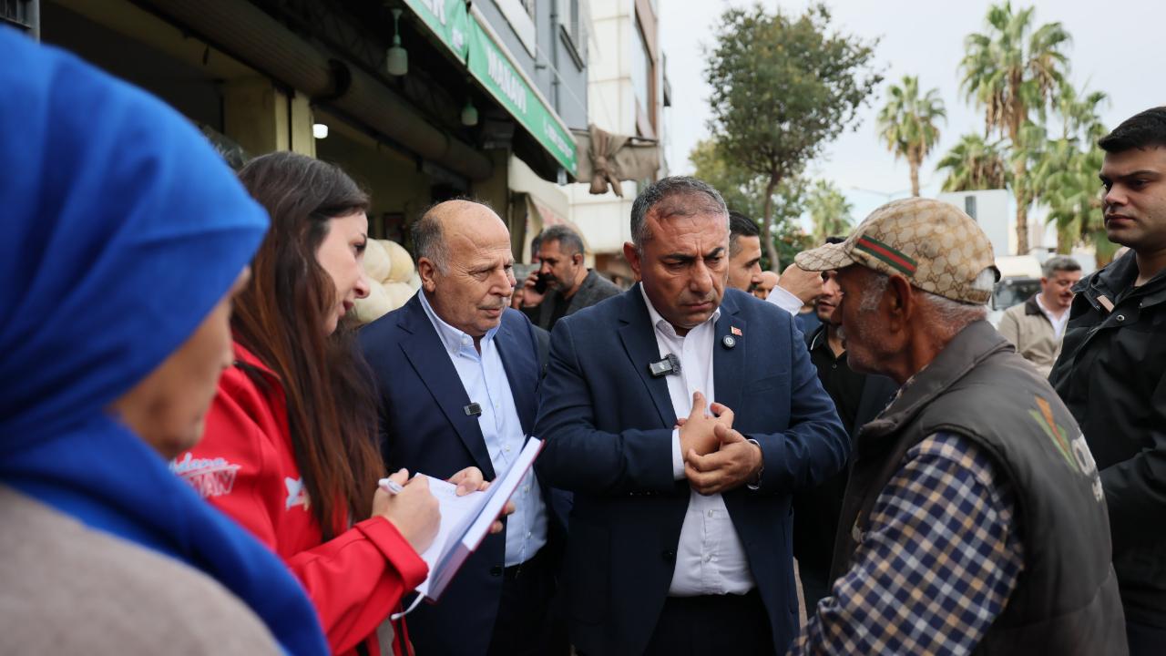 Başkan Demirçalı ve Başkan Vekili Geçer, Kozan Yolu Esnafıyla Buluştu