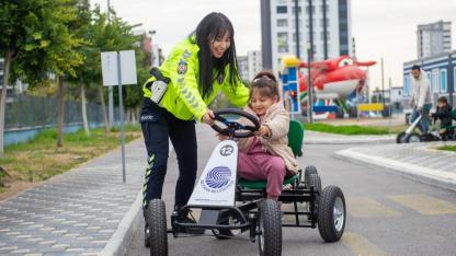 Geleceğin Sürücüleri Seyhan Trafik Parkı’nda Yetişiyor