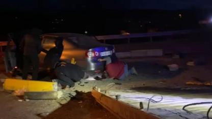 Kavşakta Feci Kaza:4 Yaralı