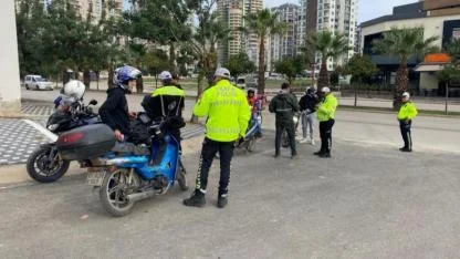 Motosiklet Denetimi:623 Bin TL Ceza Kesildi