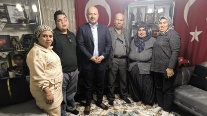 Nacar'dan Şehit Ailesine Ziyaret