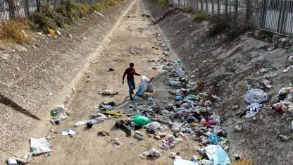 Sulama Kanalları Çöplük Yuvasına Döndü