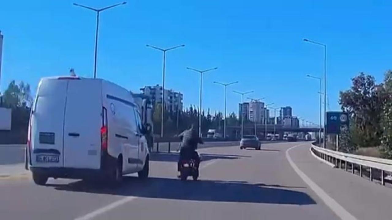 Tehlikeli Manevra Canından Ediyordu