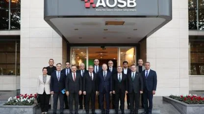 Ticaret Bakan Yardımcısı Ağar ve Ekibi AOSB’de