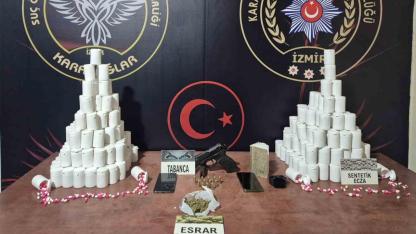 Uyuşturucu Taciri Sevgililer Binlerce Hapla Yakalandı