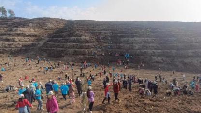 Yanan Ormanlara Nefes Oldular