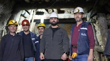 Yerin 700 Metre Altında Zorlu Mücadele