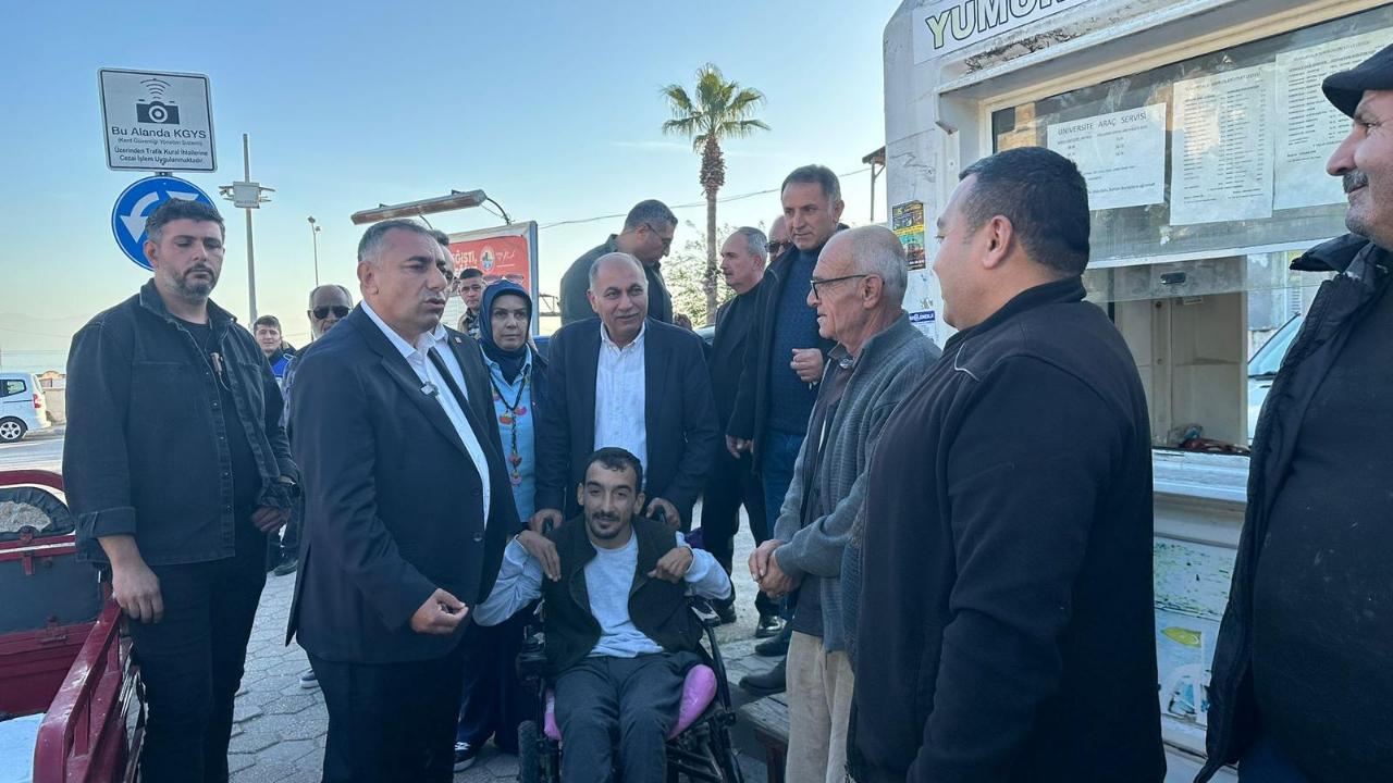 Yumurtalık'ta Balıkçılar ve Esnaflar Unutulmadı