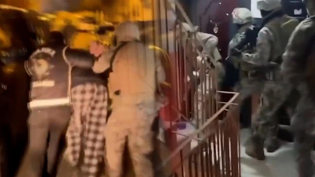 21 İlde Organize Suç Örgütüne Operasyon:96 Şüpheli Yakalandı