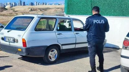 3 Kez Çalınan Otomobil Terk Edilmiş Halde Bulundu
