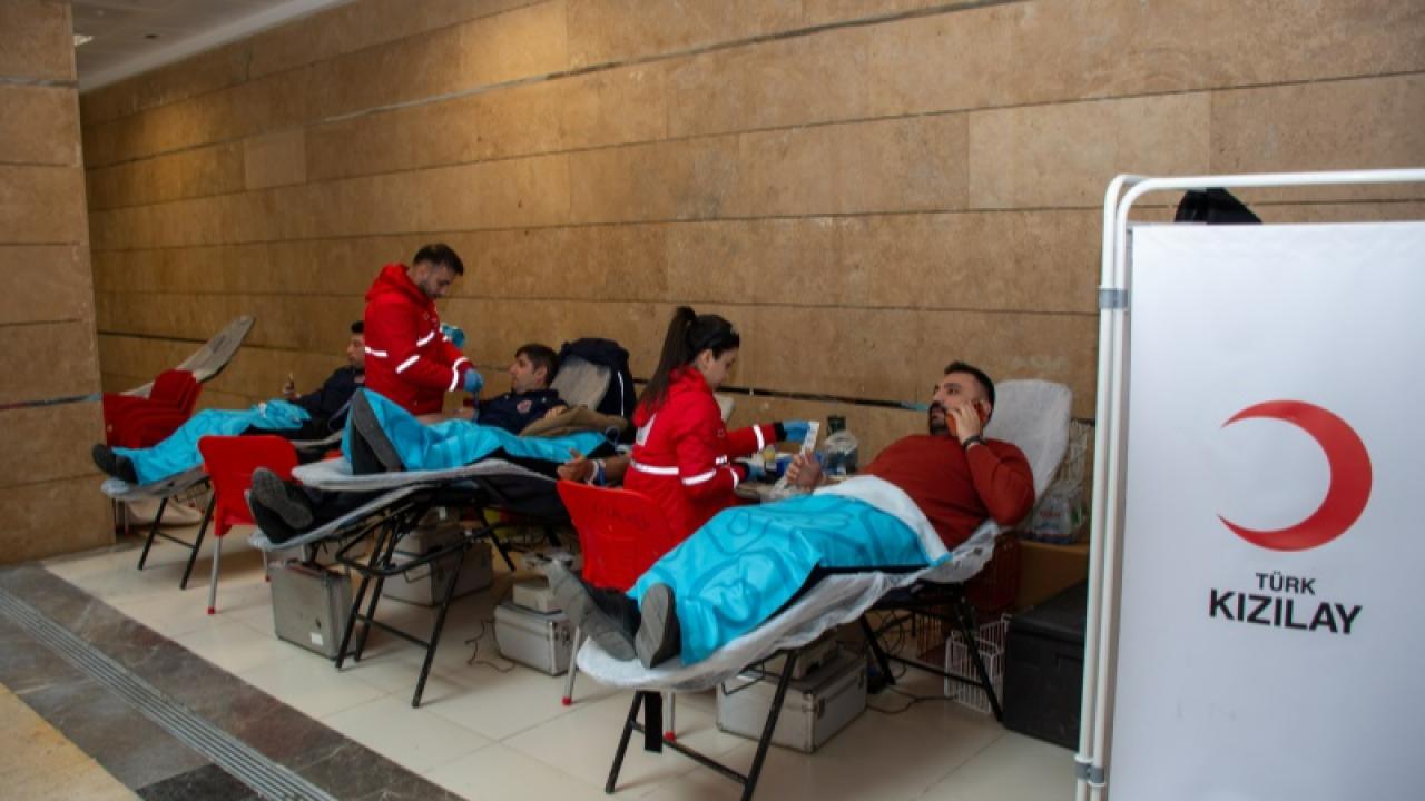 Adana Adliyesi'nde Kan Bağışı Kampanyası