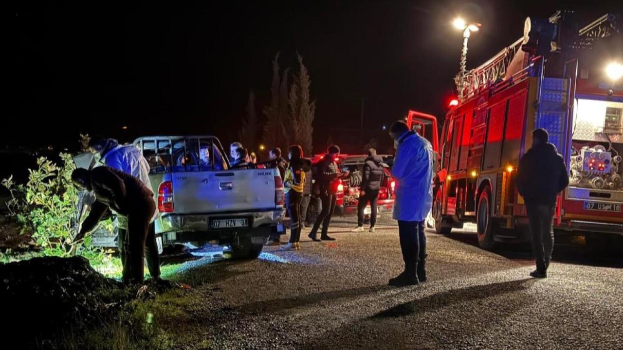 Araç İçerisinde Yanmış Ceset Bulundu