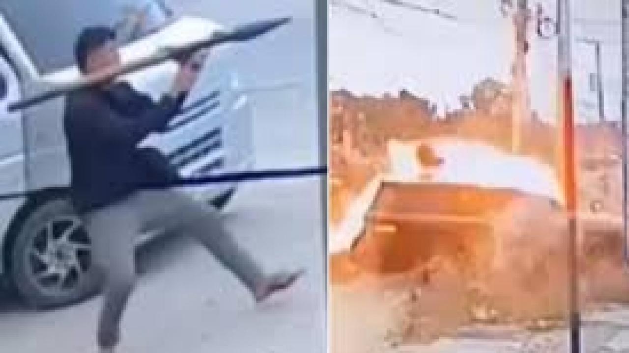 Başkanının Makam Aracına Roketatarlı Saldırı