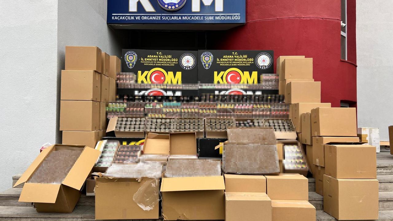 Binlerce Kaçak Tütün Ürünü Ele Geçirildi
