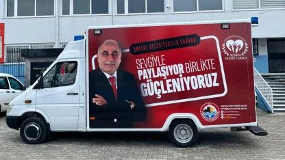 Çürümeye Terk Edilen Hurda Kamyonet Sosyal Hizmet Aracı Oldu