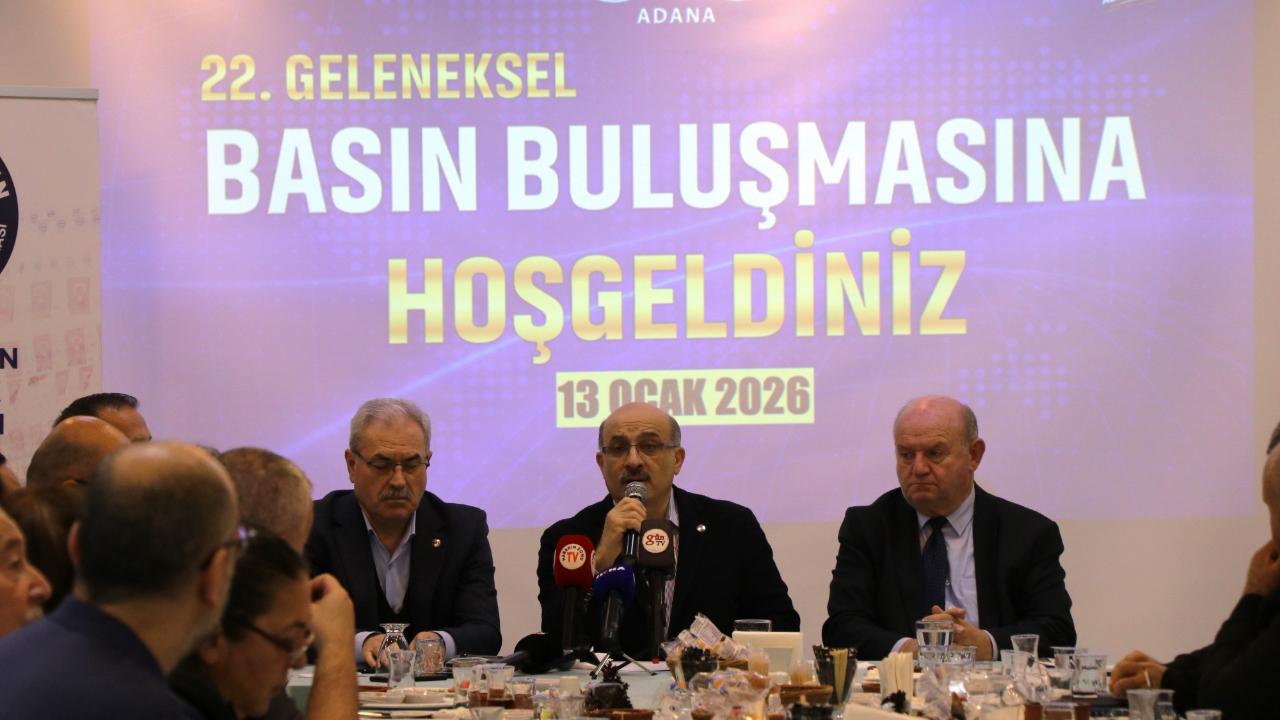 Eğitim-Bir-Sen Adana Şubesi’nin 22. Geleneksel Basın Buluşması Yapıldı