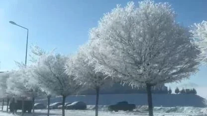 Eksi 20 Derecede Kartpostallık Manzara