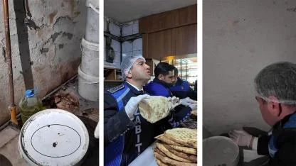 Fırında Mide Bulandıran Görüntüler