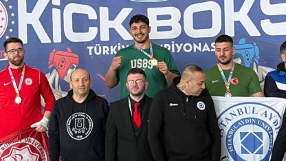 Kick Boksta Türkiye Şampiyonu ÇÜ'den