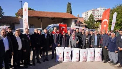 Kozan’da 453 Üreticiye Ayçiçeği Tohumu Desteği