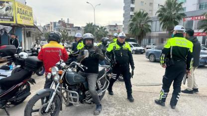 Motosiklet Sürücülerine Ceza Yağdı