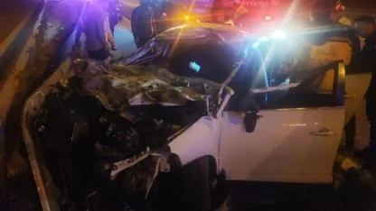 Otoyolda Feci Kaza:Sürücü Öldü