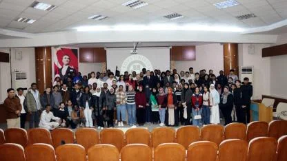 Rektör Beriş Uluslararası Öğrencilerle Bir Araya Geldi