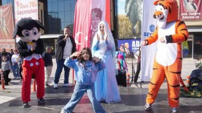 Seyhan Belediyesinden Çocuklara Unutulmaz Tatil Şenliği