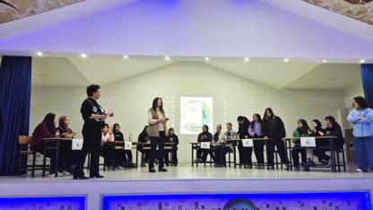 Seyhan İsmet İnönü Kız MTAL'de Kızları Bilgilerini Yarıştırdı