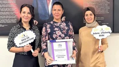 Seyhan İsmet İnönü MTAL'e “ETWİNNİNG Okulu” Unvanı