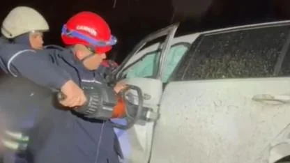 TAG Otoyolu'nda Feci Kaza:2 Yaralı