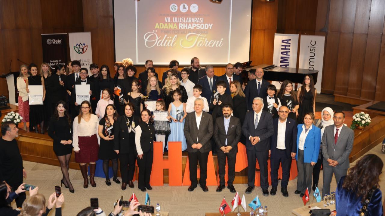 VII. Uluslararası Adana Rhapsody Piyano Festivali ve Yarışması Sona Erdi