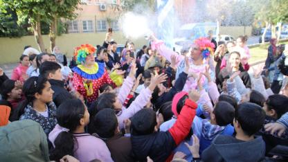 Yüreğir'de Ara Tatil Şenliği:Çocuklar Doyasıya Eğlendi