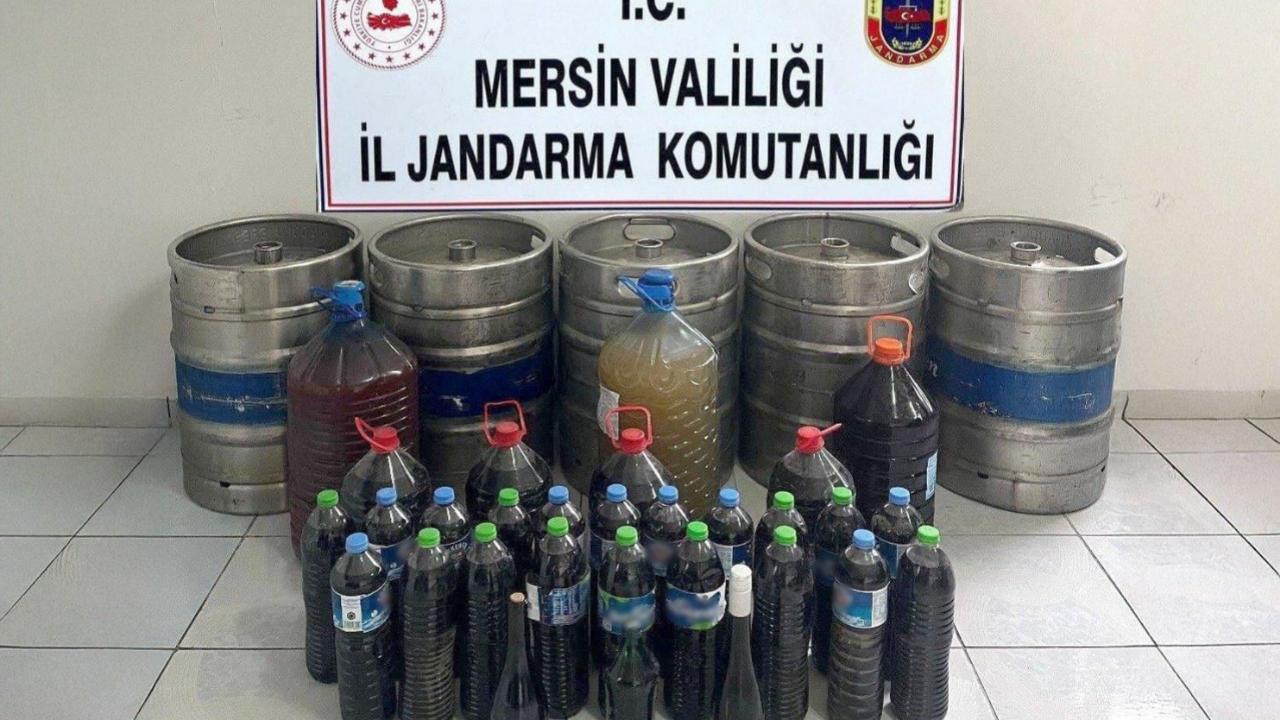 685 Litre Sahte İçki Ele Geçirildi