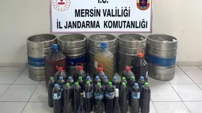 685 Litre Sahte İçki Ele Geçirildi