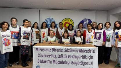 Adana’da KESK Kadın Meclisi ''8 Mart'' Çalışmalarını Başlattı