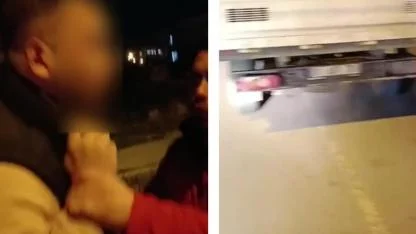 Belediye Kamyonetiyle Dehşet Saçtı!