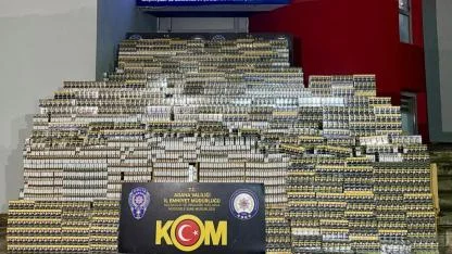 Kaçak Sigara Operasyonu:82 Bin 500 Paket Ele Geçirildi