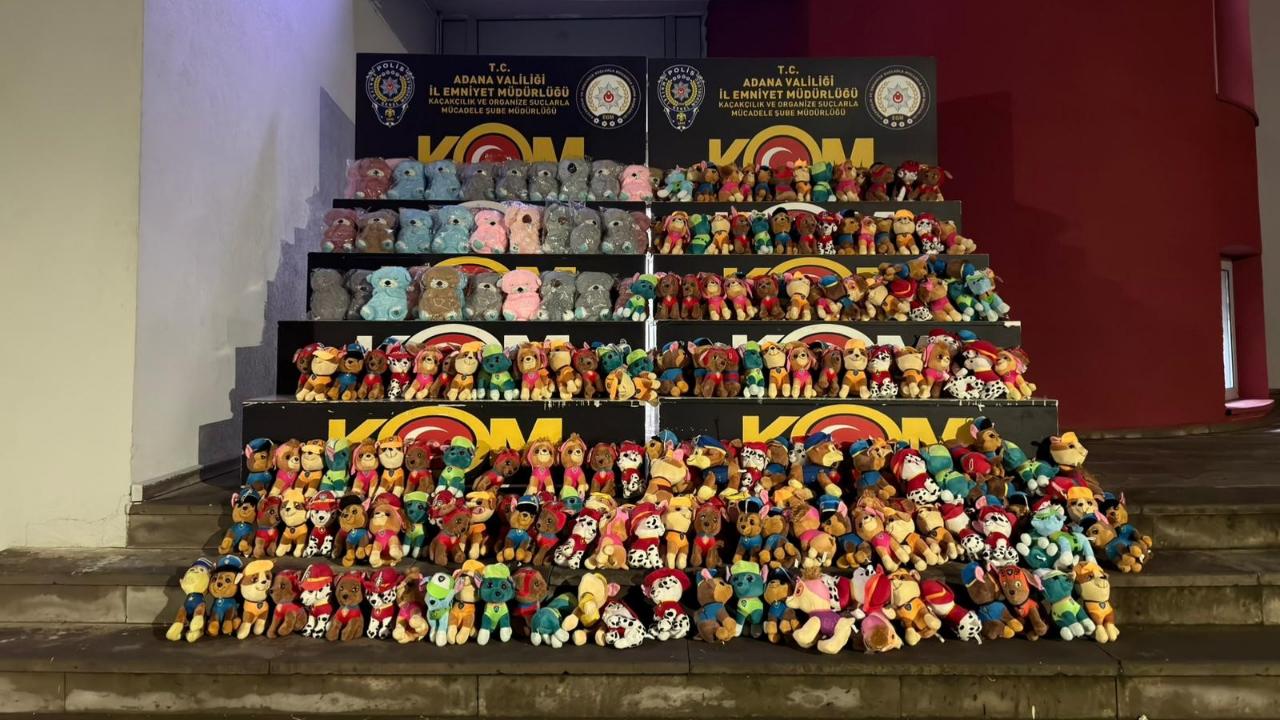Kaçakçılık Operasyonu:Bin 515 Pelüş Oyuncak Ele Geçirildi