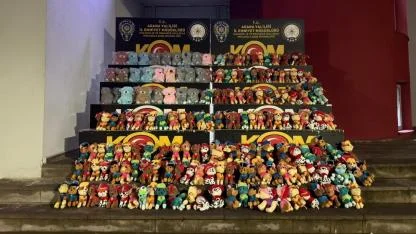Kaçakçılık Operasyonu:Bin 515 Pelüş Oyuncak Ele Geçirildi