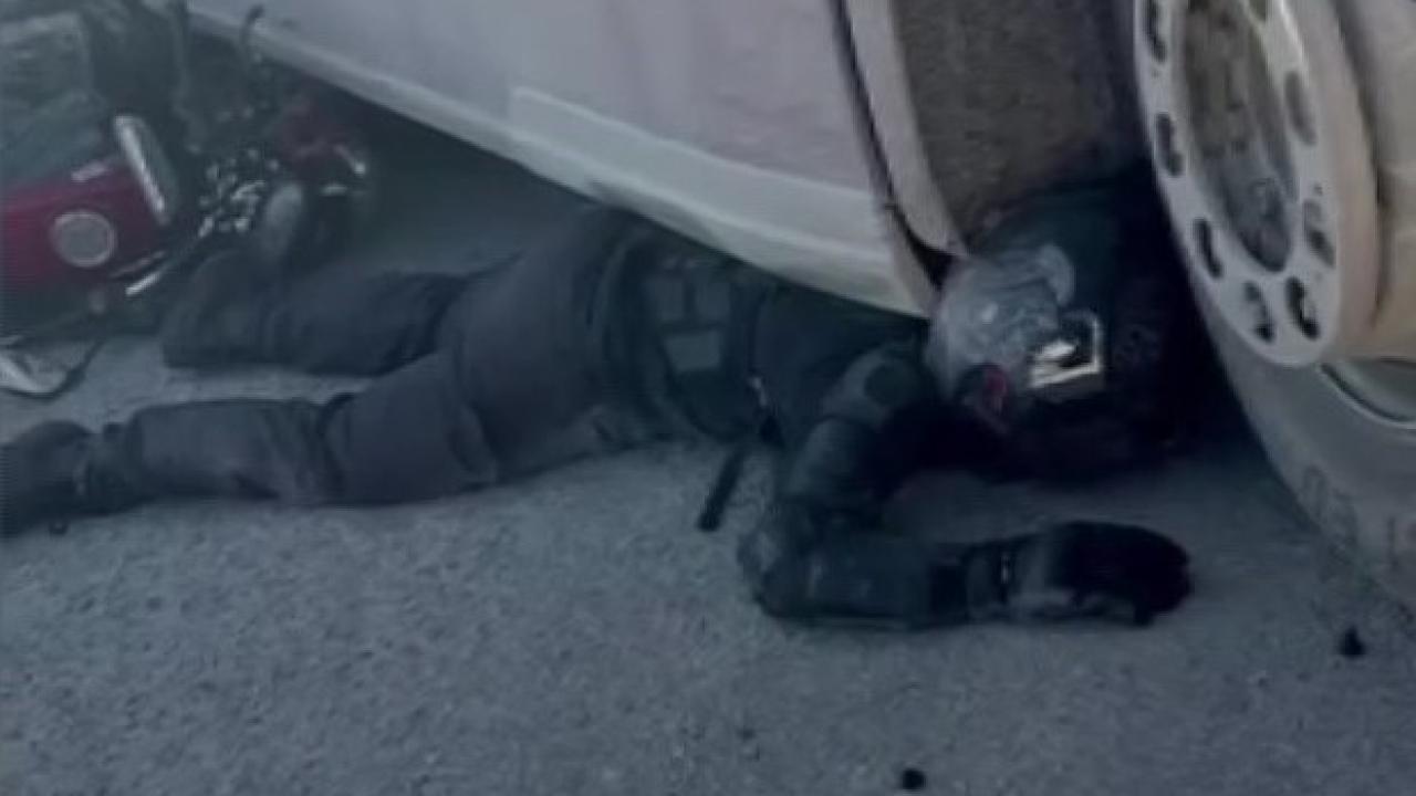 Kaskı Ölümden Kurtardı