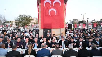 MHP Sarıçam'dan İftar Programı