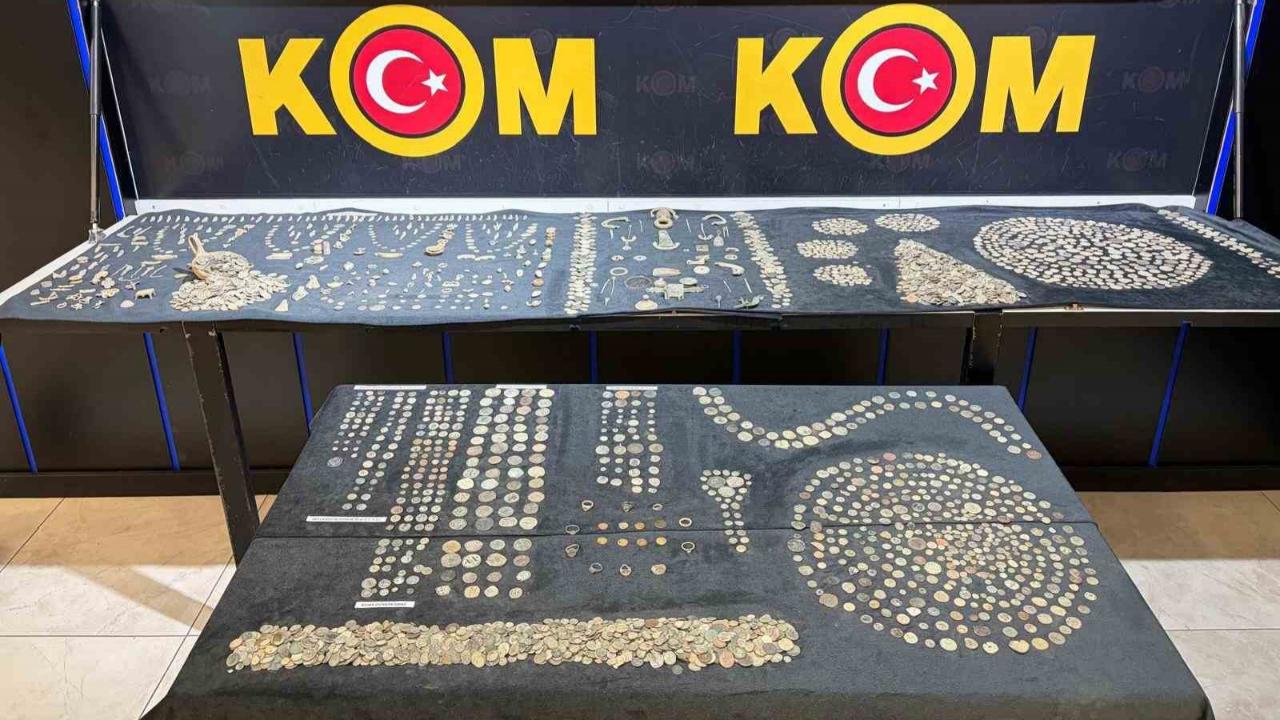 30 Milyonluk Tarihi Eser Ele Geçirildi