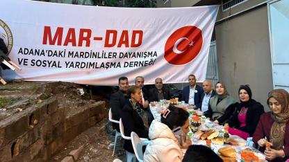 Adana’da Mardinliler Gönül Sofrasında Buluştu