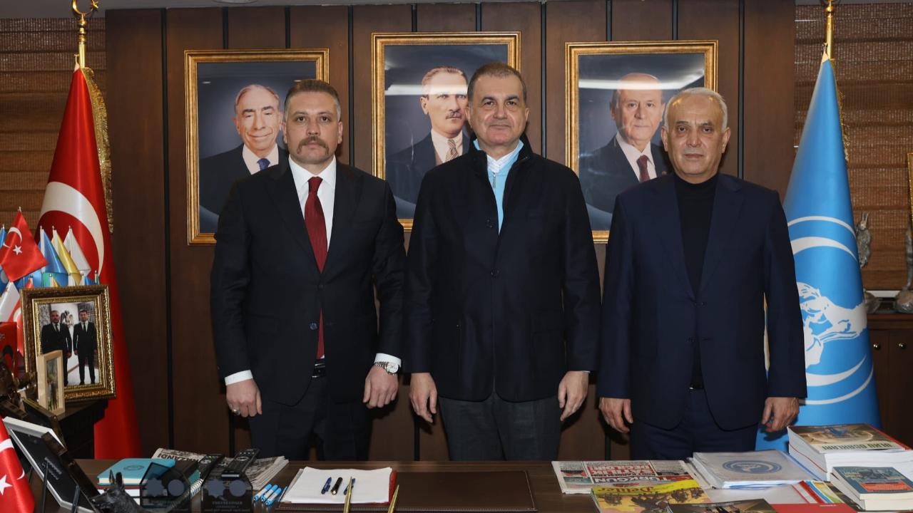 AK Parti Sözcüsü Çelik’ten Ülkü Ocakları Adana İl Başkanlığı'na Ziyaret