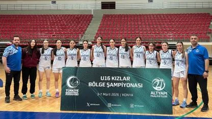 Büyükşehir U 16 Kızlar Takımı Bölge Şampiyonu